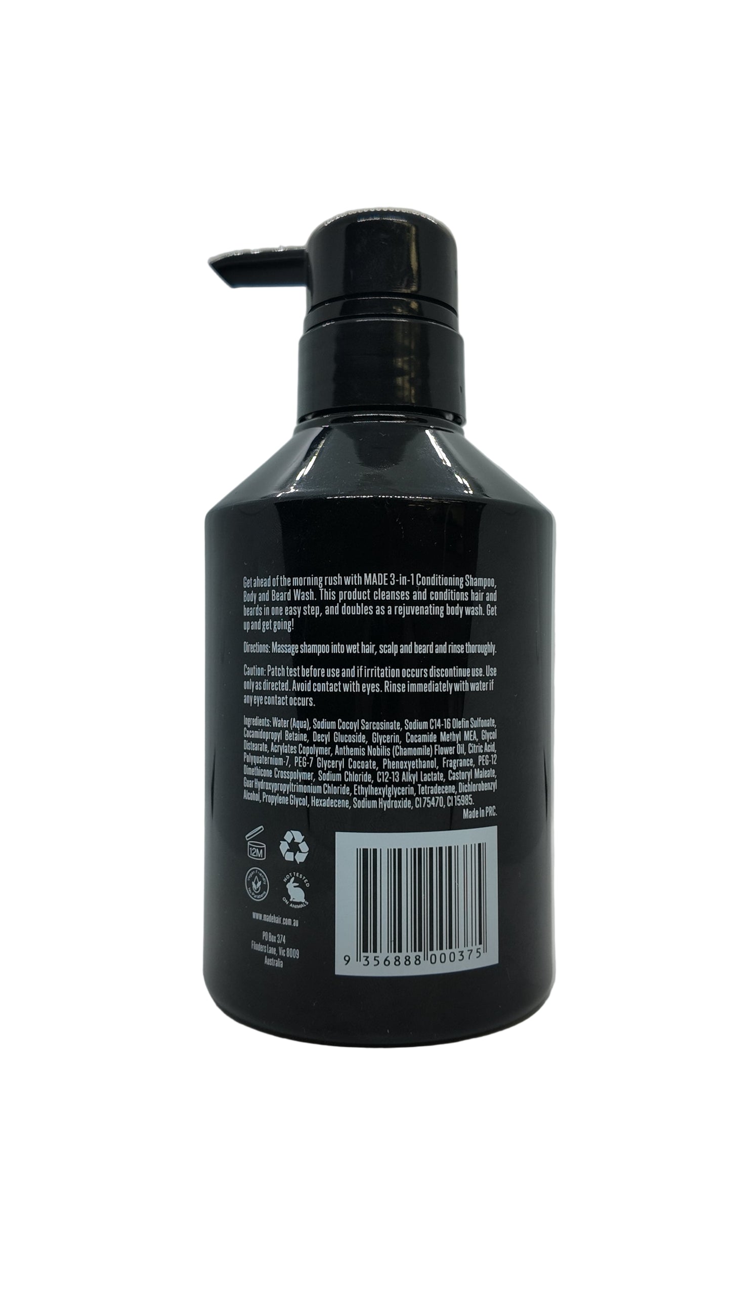 3 In 1 Shampoo Cleansing & Conditioning Chamomile