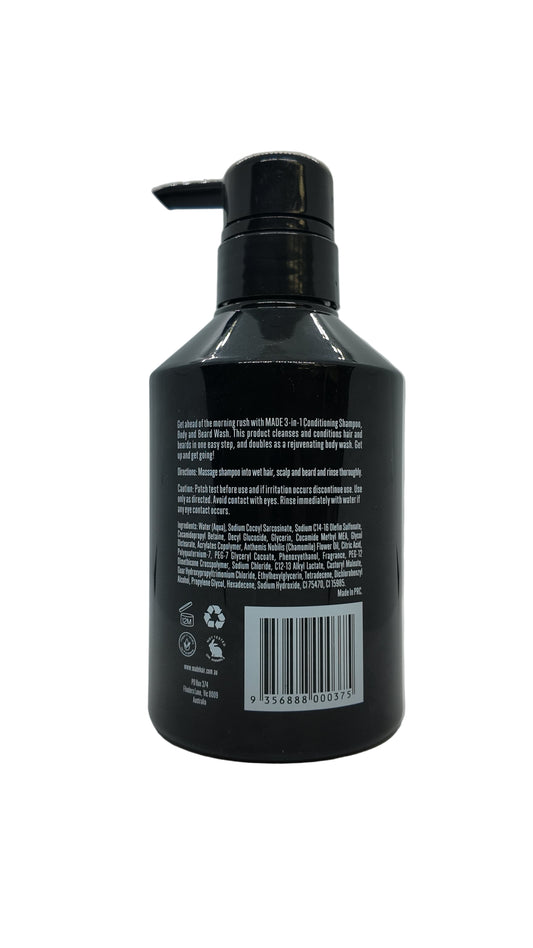 3 In 1 Shampoo Cleansing & Conditioning Chamomile